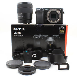 * OPEN BOX FAIR * Sony a6400 Mirrorless Digital Camera with E 18-135mm f/3.5-5.6 OSS Lens at PROCAM | procam.com