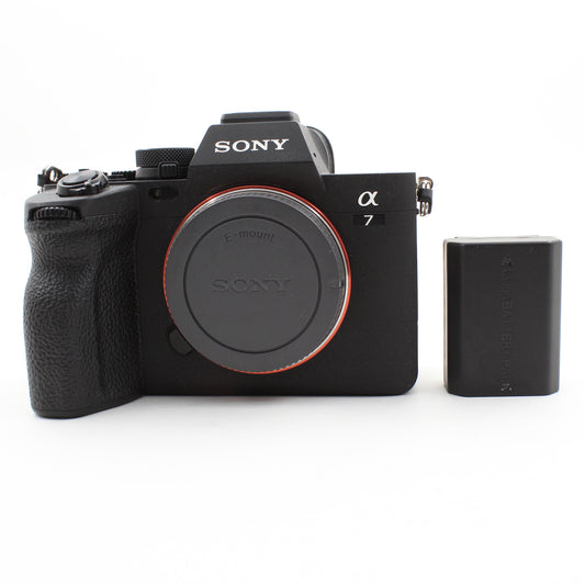 * USED * Sony a7 IV Mirrorless Camera Body Only SHUTTER 7475