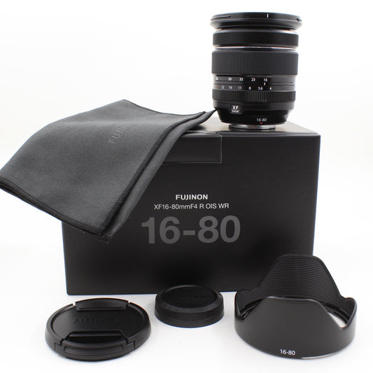 * OPEN BOX GOOD * Fujifilm XF 16-80mm f/4 R OIS WR Lens