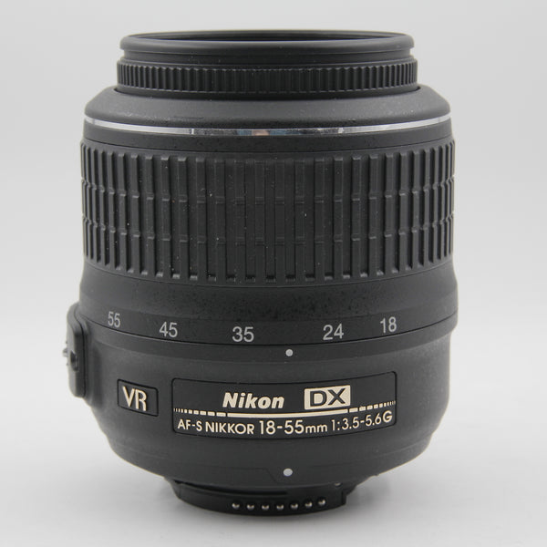 *** USED *** Nikon DX AF-S Nikkor 18-55mm f/3.5-5.6G VR Lens