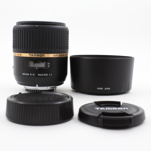 * USED * Tamron SP 60mm f/2 Macro Di II Nikon DX/F Mount