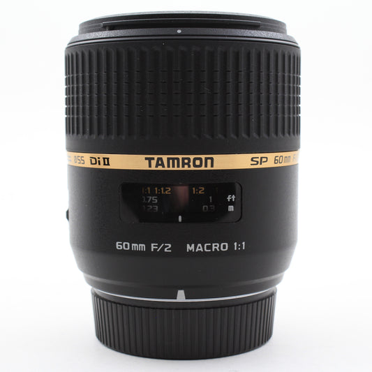 * USED * Tamron SP 60mm f/2 Macro Di II Nikon DX/F Mount
