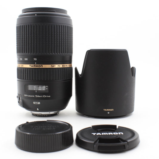 * USED * Tamron SP 70-300mm f/4-5.6 Di VC USD Lens Nikon F Mount