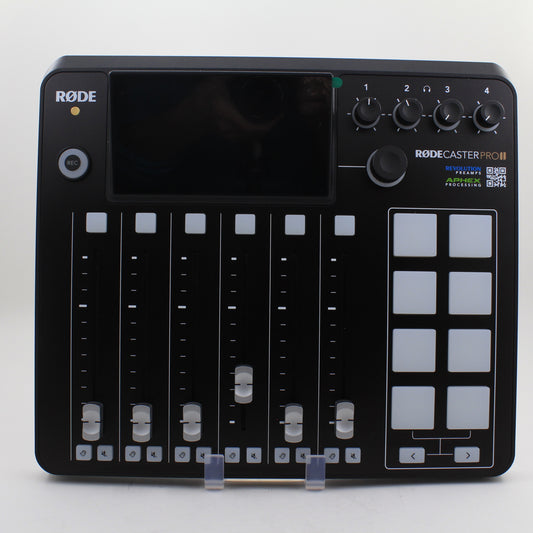 * OPEN BOX GOOD * RODE RODECaster Pro II Integrated Audio Production Studio (Black)