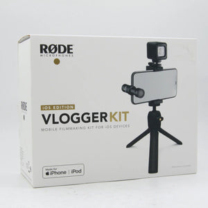 * OPEN BOX EXCELLENT * RODE Vlogger Kit iOS Edition Filmmaking Kit for Mobile Devices with Lightning Ports at PROCAM | procam.com