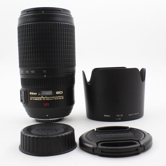 * USED * Nikon AF-S 70-300mm f/4.5-5.6 G ED IF VR Lens