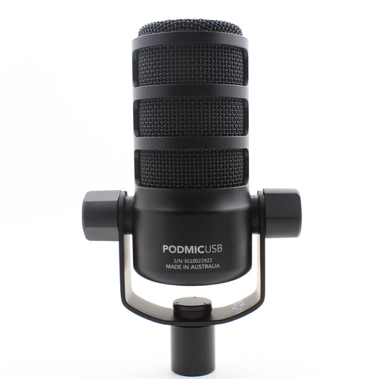 * OPEN BOX FAIR * RODE PodMic USB and XLR Dynamic Broadcast Microphone