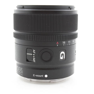 * OPEN BOX GOOD * Sony E 15mm f/1.4 G Lens at PROCAM | procam.com