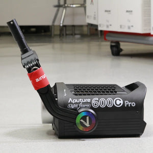 * OPEN BOX EXCELLENT * Aputure LS 600c PRO Light Storm RGBWW Point Light Source with Gold-Mount Battery Plate at PROCAM | procam.com