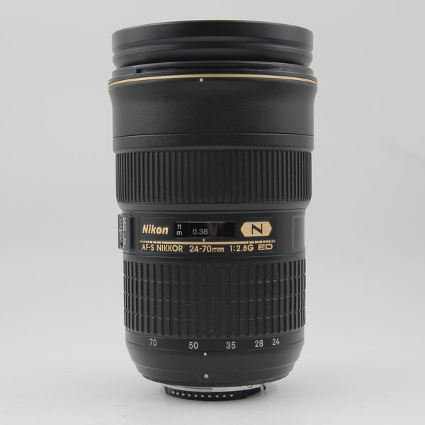 *** USED *** Nikon AF-S Nikkor 24-70mm f/2.8G ED Nano SWM Lens Boxed
