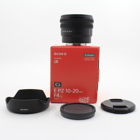 * OPEN BOX EXCELLENT * Sony E 10-20mm f/4 PZ G Lens