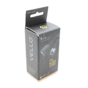 * USED * Vello TTL Flash Cord at PROCAM | procam.com