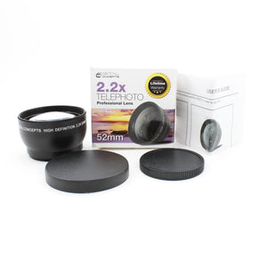 * USED * Digital Concepts 2.2x Telephoto 52mm Professional Lens at PROCAM | procam.com