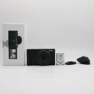 * OPEN BOX GOOD * Sony ZV-1F Vlogging Camera (Black) at PROCAM | procam.com