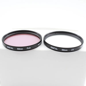 * USED * Digital 58mm Filter Set (UV, FLD) at PROCAM | procam.com