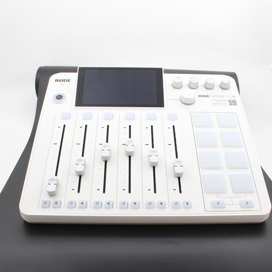 * OPEN BOX EXCELLENT * RODE RODECaster Pro II Integrated Audio Production Studio (White)