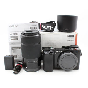 * OPEN BOX FAIR * Sony Alpha a6100 Mirrorless Digital Camera with 55-210mm Lens at PROCAM | procam.com
