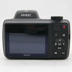 * OPEN BOX GOOD * Minolta MN53Z 16 MP HD Bridge Digital Camera with 53x Optical Zoom (Black) at PROCAM | procam.com
