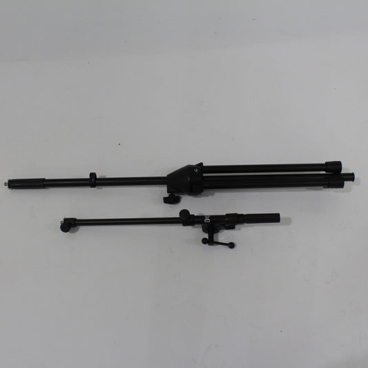 * OPEN BOX GOOD * Hosa Microphone Stand with Boom (Black)
