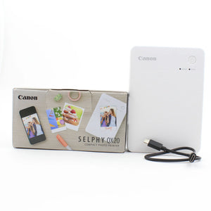 * OPEN BOX EXCELLENT * Canon SELPHY QX20 Compact Photo Printer (White) at PROCAM | procam.com