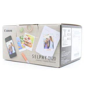 * OPEN BOX EXCELLENT * Canon SELPHY QX20 Compact Photo Printer (White) at PROCAM | procam.com