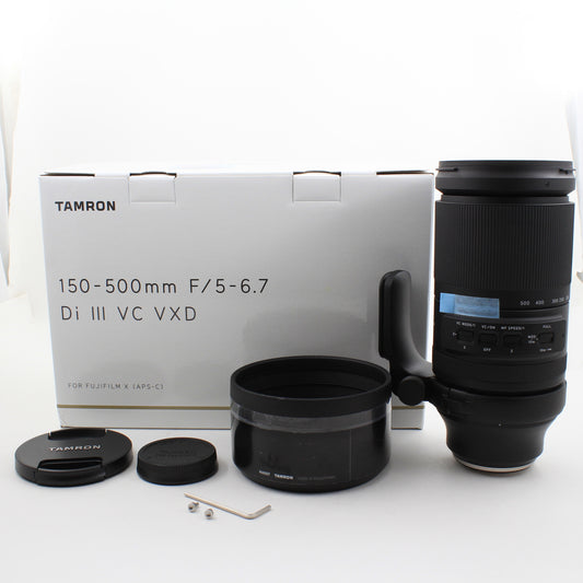 * OPEN BOX EXCELLENT * Tamron 150-500mm f/5-6.7 Di III VXD Lens for FUJIFILM X