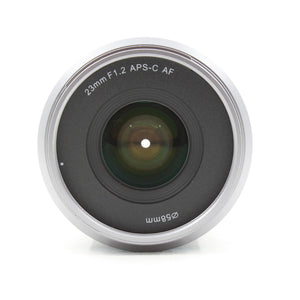 * OPEN BOX EXCELLENT * Sirui Sniper 23mm f/1.2 Autofocus Lens for Sony E (Black) at PROCAM | procam.com
