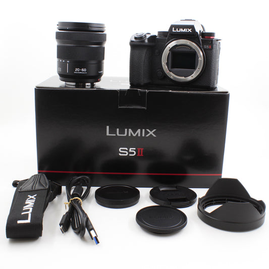 * OPEN BOX EXCELLENT * Panasonic Lumix S5 II Mirrorless Camera w/ S 20-60mm f/3.5-5.6 Lens
