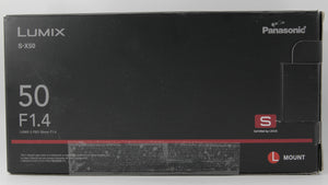 * OPEN BOX GOOD * Panasonic Lumix S PRO 50mm f/1.4 Lens (Leica L-Mount) at PROCAM | procam.com