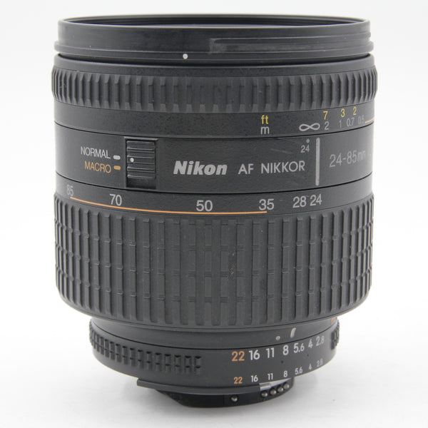 *** USED *** Nikon AF Nikkor 24-85mm f/2.8-4 D Lens