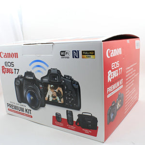 * OPEN BOX FAIR * Canon EOS Rebel T7 DSLR Camera with 18-55mm and 75-300mm Lenses at PROCAM | procam.com