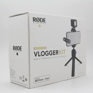 * OPEN BOX EXCELLENT * RODE Vlogger Kit iOS Edition Filmmaking Kit for Mobile Devices with Lightning Ports at PROCAM | procam.com
