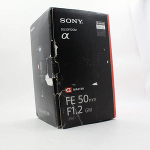 * OPEN BOX EXCELLENT * Sony FE 50mm f/1.2 GM Lens at PROCAM | procam.com