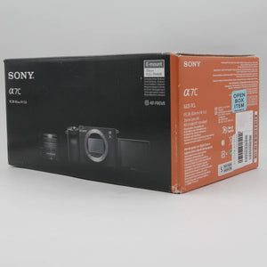 * OPEN BOX EXCELLENT * Sony Alpha a7C Mirrorless Digital Camera with FE 28-60mm f/4-5.6 Lens (Silver) at PROCAM | procam.com