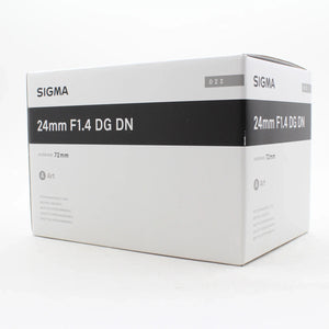 * OPEN BOX EXCELLENT * Sigma 24mm f/1.4 DG DN Art Lens for Sony E at PROCAM | procam.com