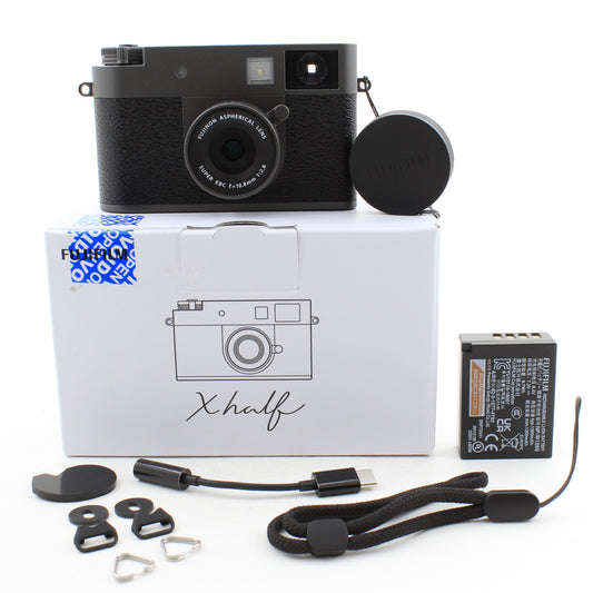 * OPEN BOX EXCELLENT * FUJIFILM X half Digital Camera (Charcoal Silver)