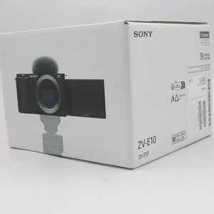 * OPEN BOX EXCELLENT * Sony ZV-E10 Mirrorless Camera (Body Only, White) at PROCAM | procam.com