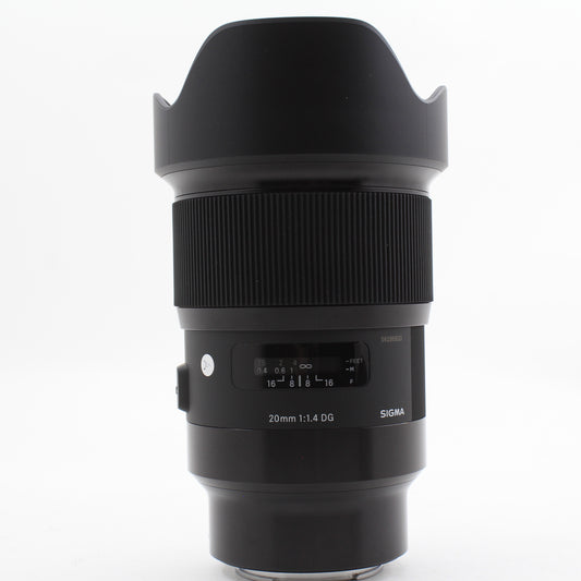 * OPEN BOX EXCELLENT * Sigma 20mm f/1.4 DG HSM ART Lens for Sony E