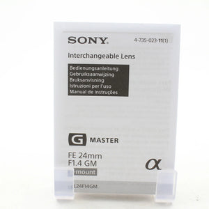 * OPEN BOX EXCELLENT * Sony FE 24mm f/1.4 GM Lens at PROCAM | procam.com