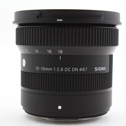 * OPEN BOX EXCELLENT * Sigma 10-18mm f/2.8 DC DN Contemporary Lens for FUJIFILM X