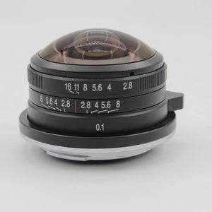 * OPEN BOX EXCELLENT * Laowa 4mm 2.8 Fisheye Lens for Micro Four Thirds at PROCAM | procam.com