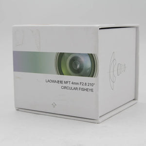 * OPEN BOX EXCELLENT * Laowa 4mm 2.8 Fisheye Lens for Micro Four Thirds at PROCAM | procam.com