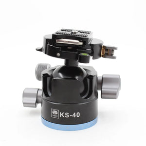 * OPEN BOX GOOD * Sirui KS-40 Low Gravity QR Ball Head with Panning Arca-Type Plate at PROCAM | procam.com