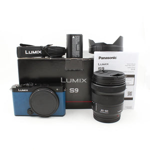* OPEN BOX EXCELLENT * Panasonic Lumix S9 Mirrorless Camera with S 20-60mm f/3.5-5.6 Lens (Night Blue) at PROCAM | procam.com