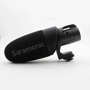 * OPEN BOX EXCELLENT * Saramonic CamMic+ Battery-Powered Camera-Mount Shotgun Microphone for DSLR Cameras and Smartphones at PROCAM | procam.com