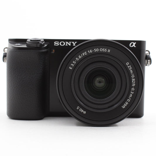* OPEN BOX EXCELLENT * Sony a6100 Mirrorless Camera with PZ 16-50mm f/3.5-5.6 II Lens