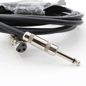* OPEN BOX EXCELLENT * Hosa 1/4'' Phone Male to 3-Pin XLR Female Unbalanced Hi-Z Microphone Cable - 10' at PROCAM | procam.com