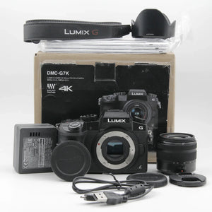 * OPEN BOX FAIR * Panasonic Lumix DMC-G7 Mirrorless Micro Four Thirds Digital Camera with 14-42mm Lens (Black) at PROCAM | procam.com