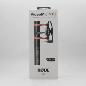 * OPEN BOX GOOD * Rode VideoMic NTG Hybrid Analog/USB Camera-Mount Shotgun Microphone at PROCAM | procam.com