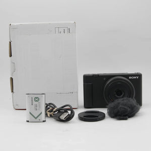 * OPEN BOX FAIR * Sony ZV-1F Vlogging Camera (Black) at PROCAM | procam.com